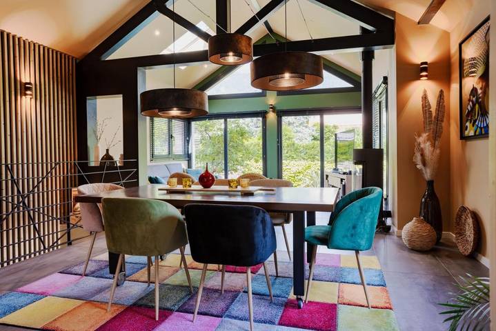 Gîte pour 7 personnes, avec vue et piscine ainsi que balcon et jardin à Thoiry (Ain) - 4