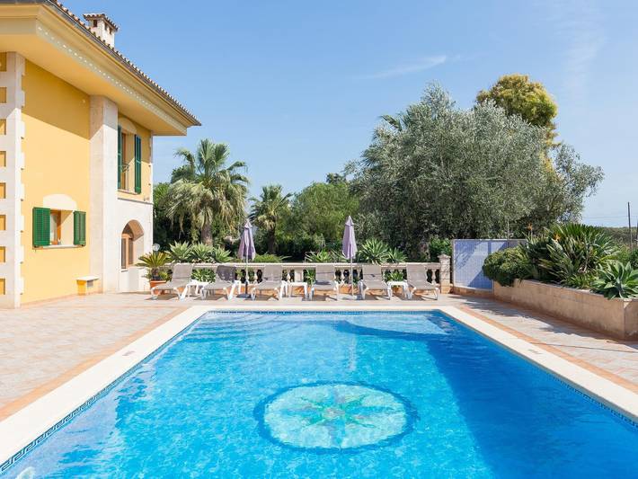 Maison de vacances pour 8 personnes avec jardin in Sa Pobla, Majorque du Nord