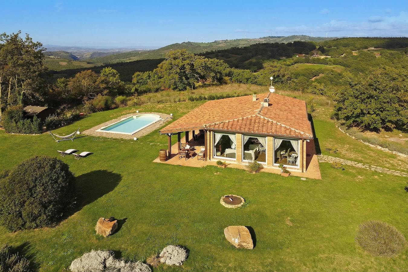 Villa for 6 Guests in Scansano, Maremma