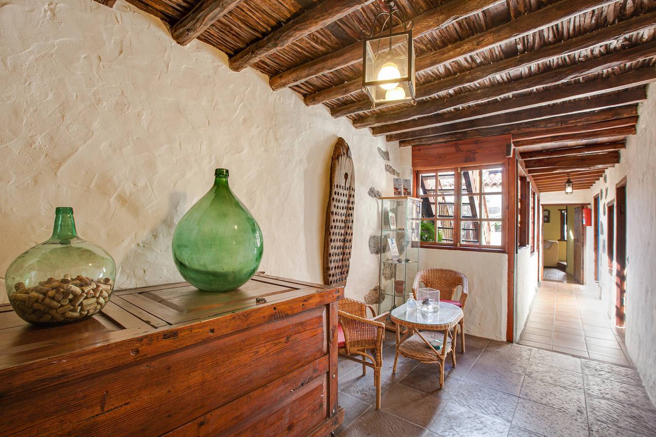 Ferienhaus Casa Rural Vidal mit Meerblick, Whirlpool, Wlan, Klimaanlage und Terrasse; Parken möglich in Guía de Isora, Teneriffa Süd