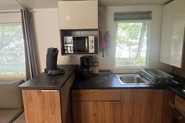 Camping pour 8 personnes, avec piscine, animaux acceptés à Parentis-en-Born