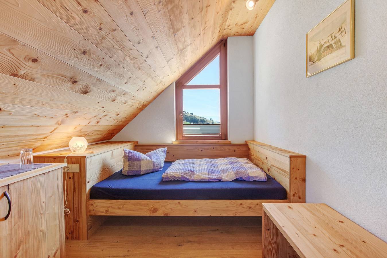 Zimmer 'Lärche' mit Bergblick und Wi-Fi in Bernau im Schwarzwald, Südschwarzwald