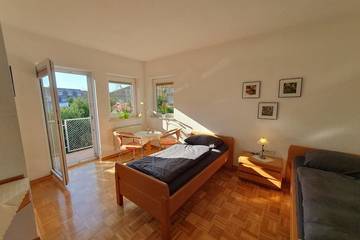Ferienwohnung für 2 Personen, mit Balkon in Zwingenberg