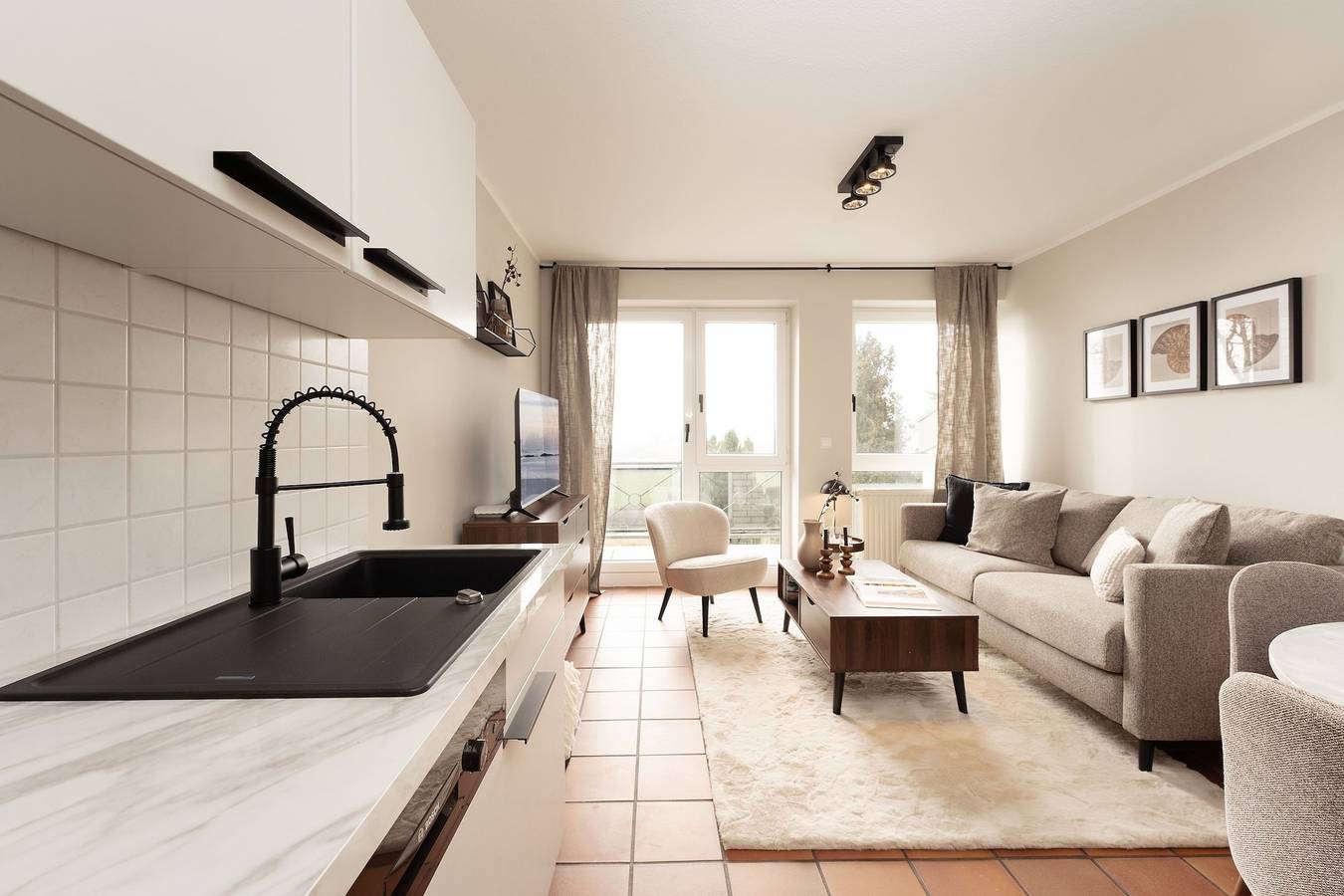 Ganze Ferienwohnung, Strandhaus am Yachthafen Hafensicht in Grömitz, Ostholstein