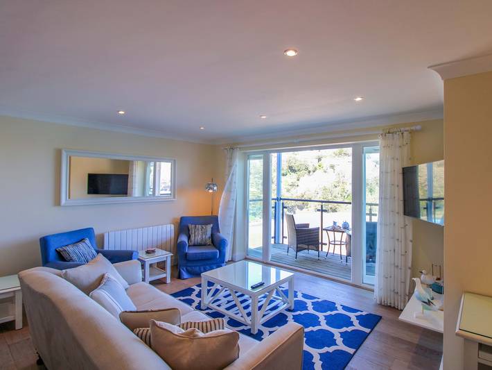 Gîte pour 4 personnes avec balcon in Salcombe, Devon