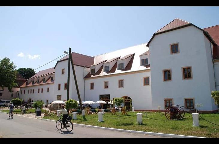 Hotel, mit Terrasse und Garten sowie Seeblick und Ausblick in Belgern-Schildau
