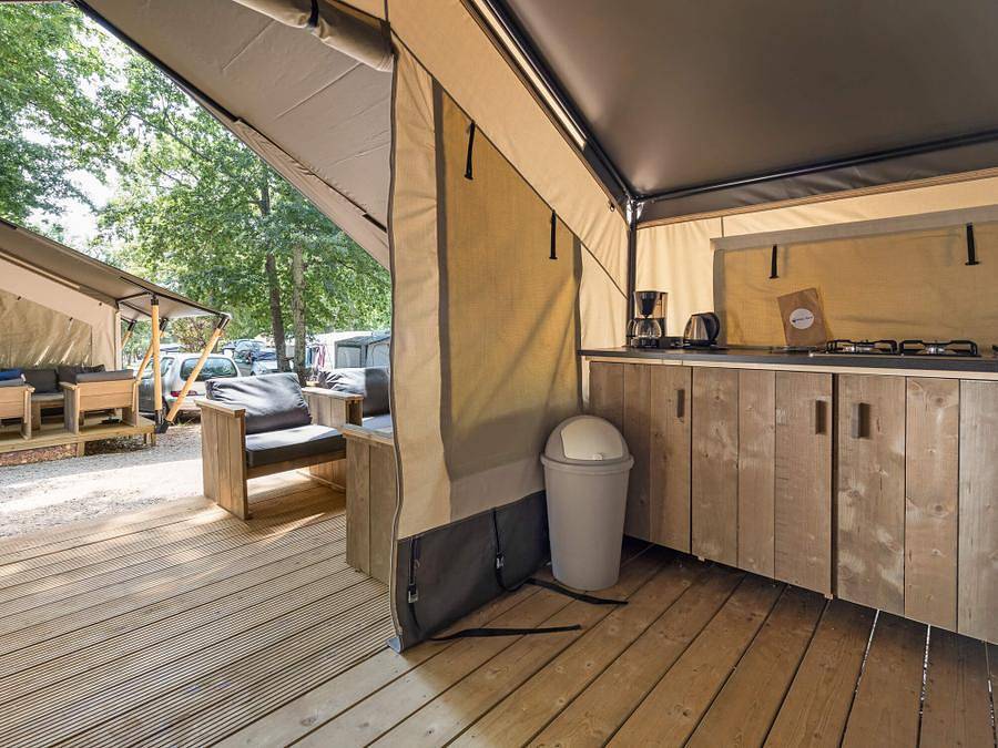 Camping Bijela Uvala  - Safarizelt 4 personen - Safarizelt Comfort in Funtana, Vrsar-Funtana
