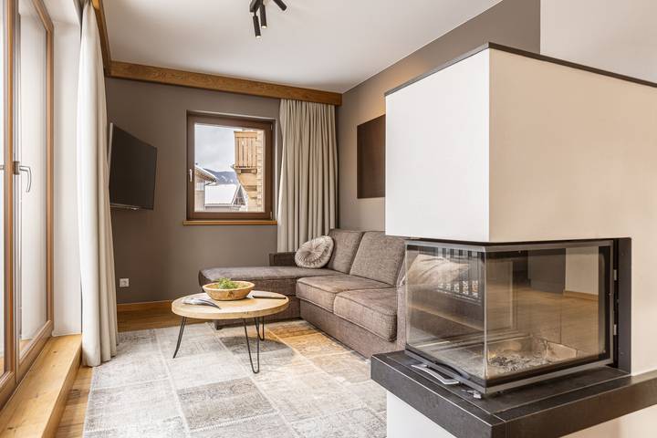 Ferienhaus für 8 Personen, mit Balkon und Sauna in Ehrwald