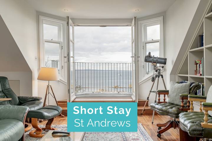 Apartment for 4 people, with ocean view and balcony in St Andrews