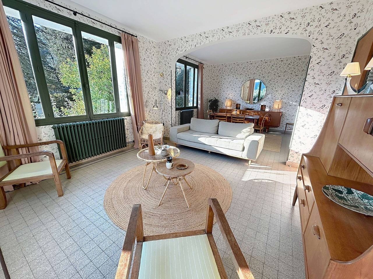 Villa vintage, 80m de la playa, cerca del centro, con jardín, Bbq, terraza y parking in Jullouville, Côte de la Déroute