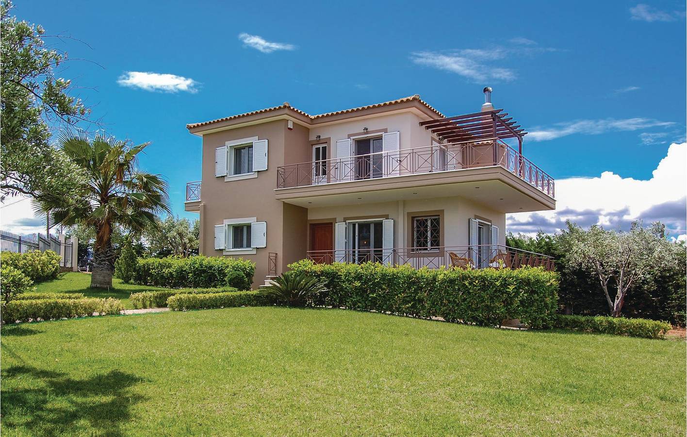 Rückzugsort an der Küste mit Terrasse und Parkplatz - 200 m zum Strand in Fthiotida