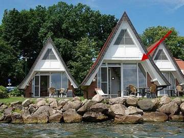 Chalet für 4 Personen, mit Terrasse in Mecklenburgische Seenplatte