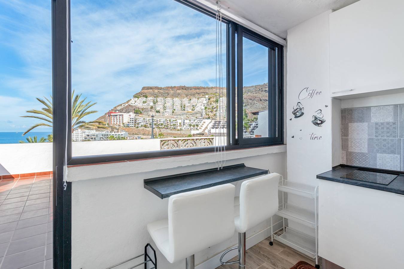 Appartement entier, Vacances 'Daniel House' avec vue sur la mer, Wi-Fi et climatisation in Playa del Cura, Mogán