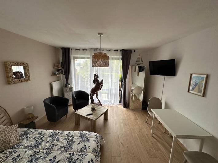 Apartamento de vacaciones para 2 personas, con jardín y terraza - 1
