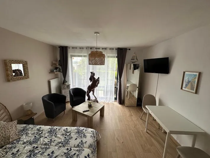 Apartamento de vacaciones para 2 personas, con terraza y jardín - 1