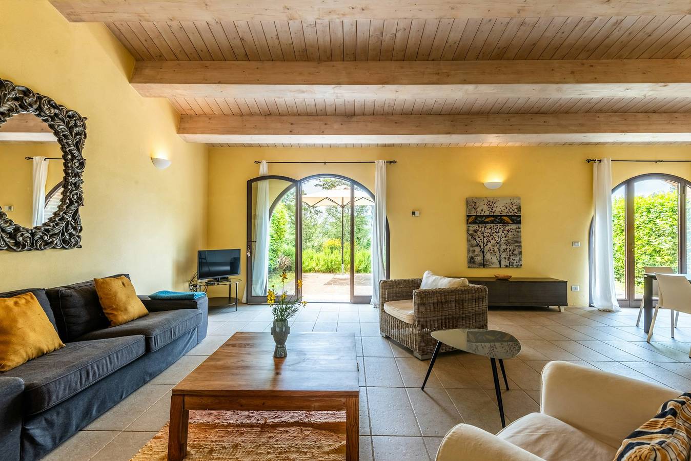 Hel leilighet, Historisk gård mellom Val d'Orcia og Val di Chiana in Trequanda, Provinsen Siena