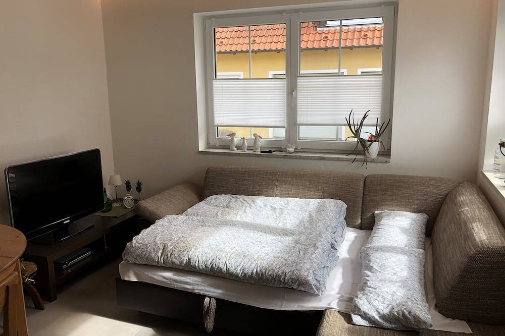 Ganze Wohnung, Gemütliche barrierefreie Fewo in Neubau direkt zwischen Weinbergen und dem Main in Segnitz, Fränkisches Weinland