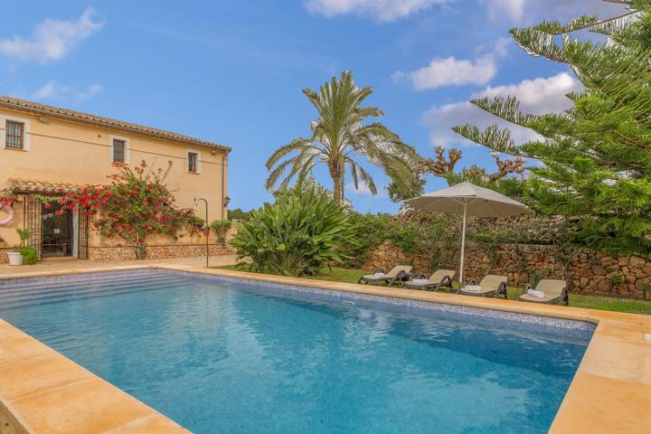 Finca für 9 Personen, mit Terrasse und Garten in Búger - 3