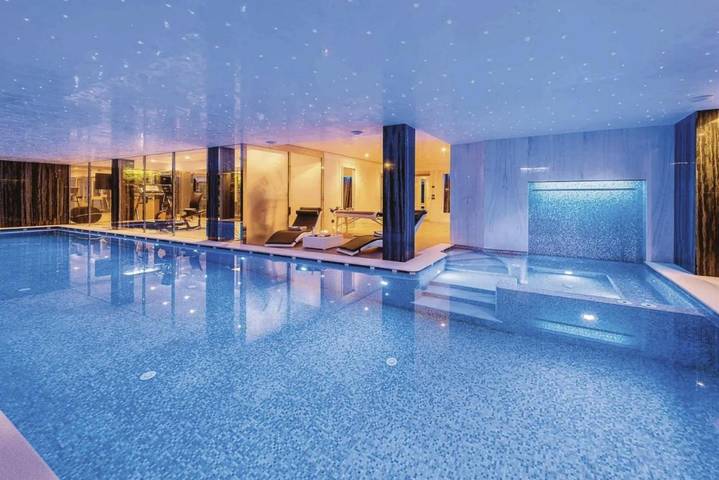 Ferienhaus für 2 Personen, mit Balkon und Terrasse sowie Garten und Sauna in Saas-Balen
