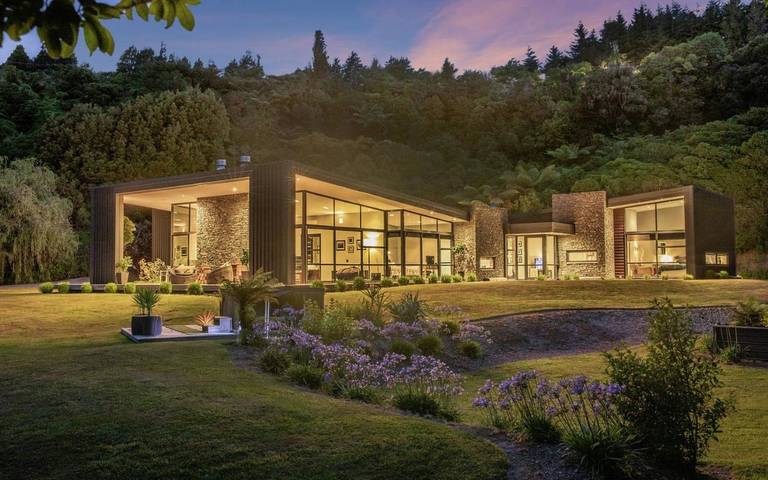 Villa für 6 Personen, mit Garten und Ausblick in Neuseeland