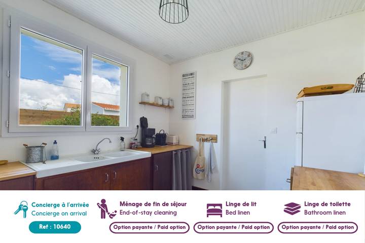 Location de vacances pour 8 personnes, avec jardin à Brem-sur-Mer - 2