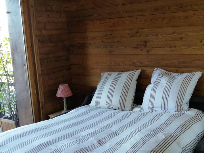 Gîte pour 2 personnes, avec balcon et vue à Mont-Saxonnex