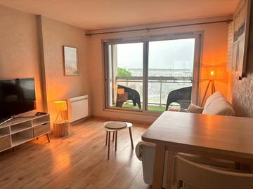 Gîte pour 2 personnes, avec vue et balcon dans Plage Des Minimes