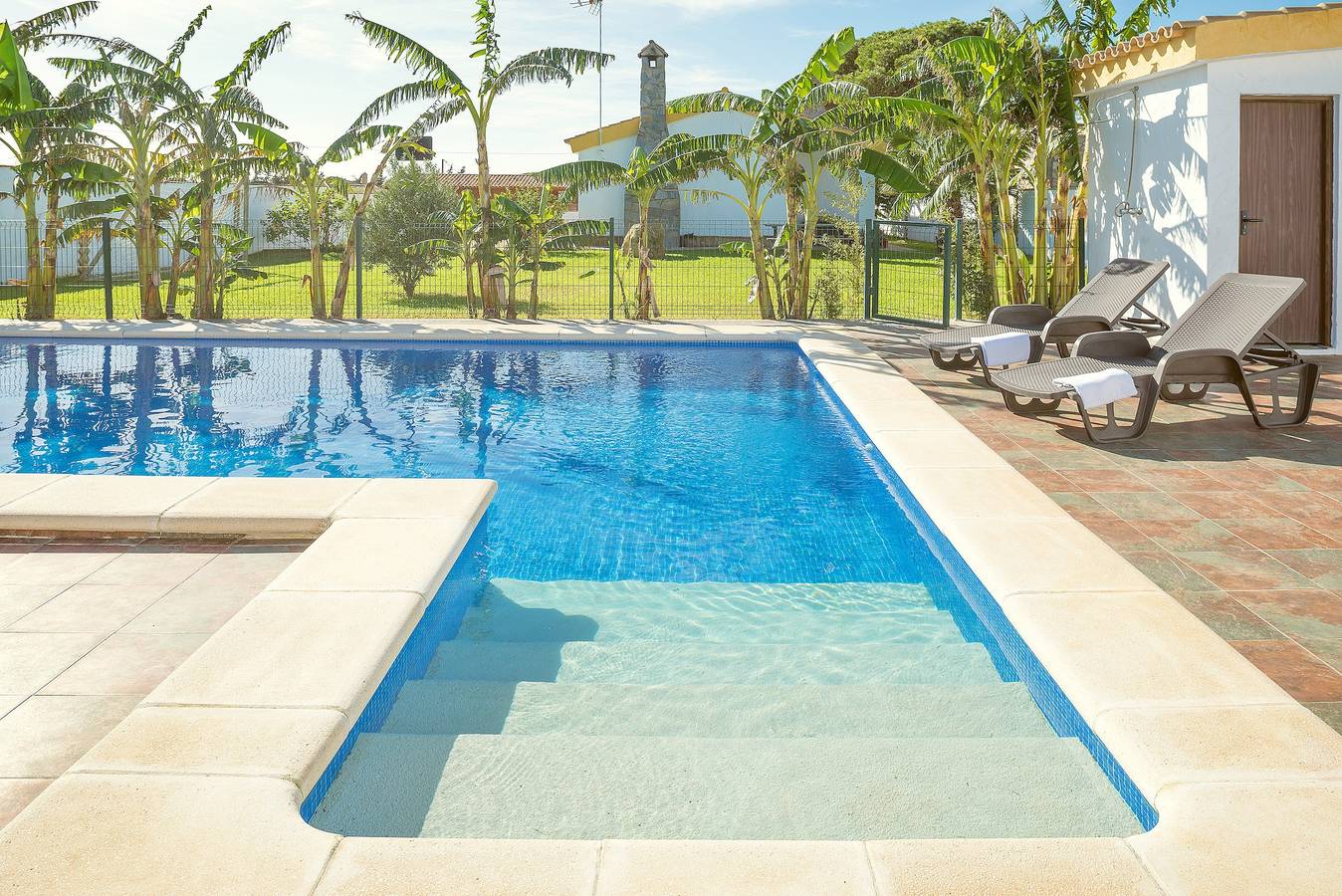 Villa "Casa Layda" para familias con piscina exterior, Wi-Fi y aire acondicionado in Conil de la Frontera, Costa de la Luz