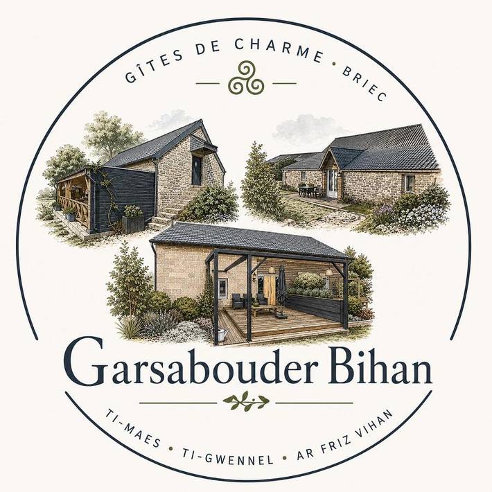 Location de vacances pour 3 personnes, avec vue et jardin à Briec - 2
