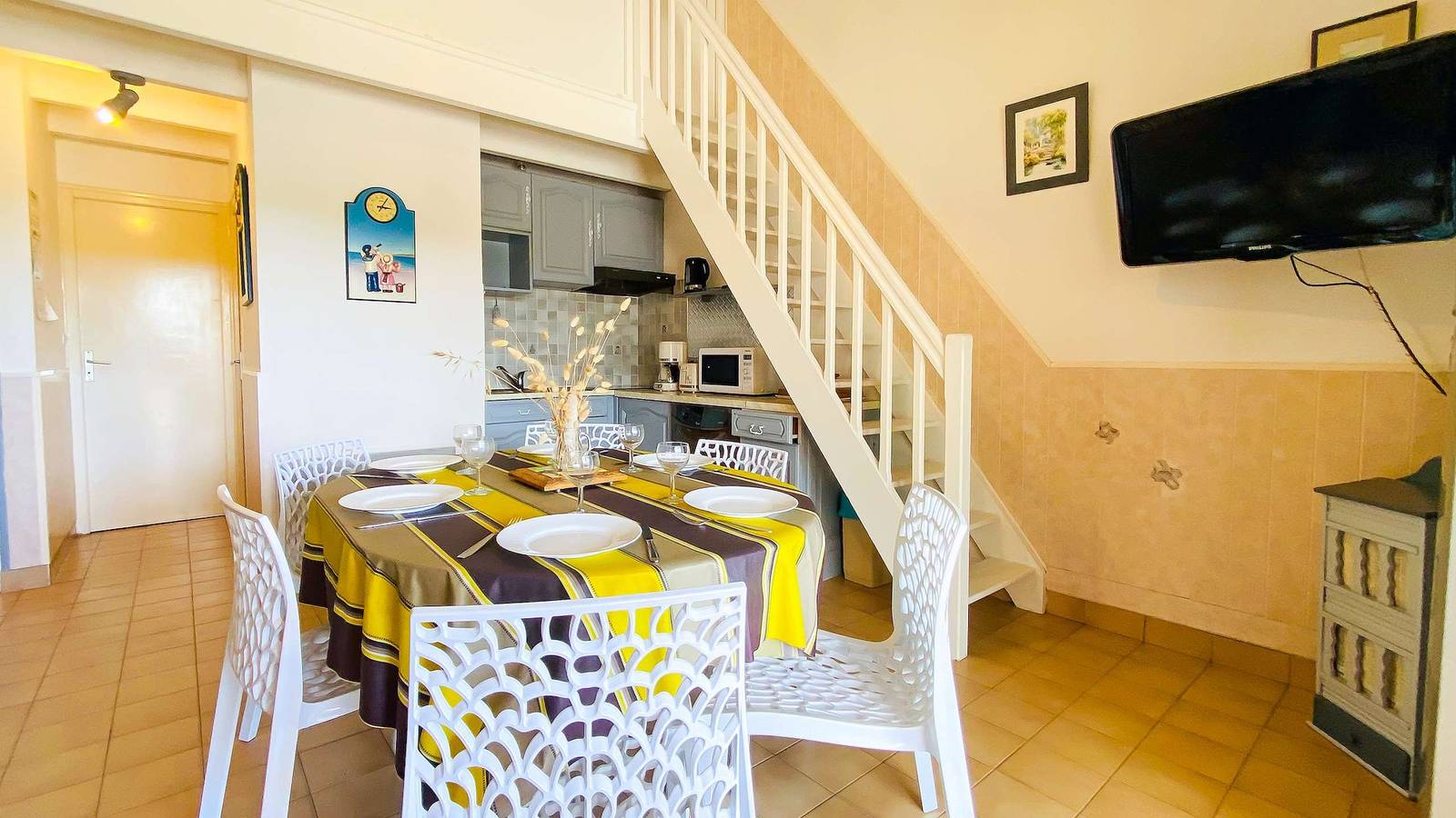 Appartement de vacances entier, Charmante location au pied des dunes in Sainte-Marie-de-Ré, Île de Ré