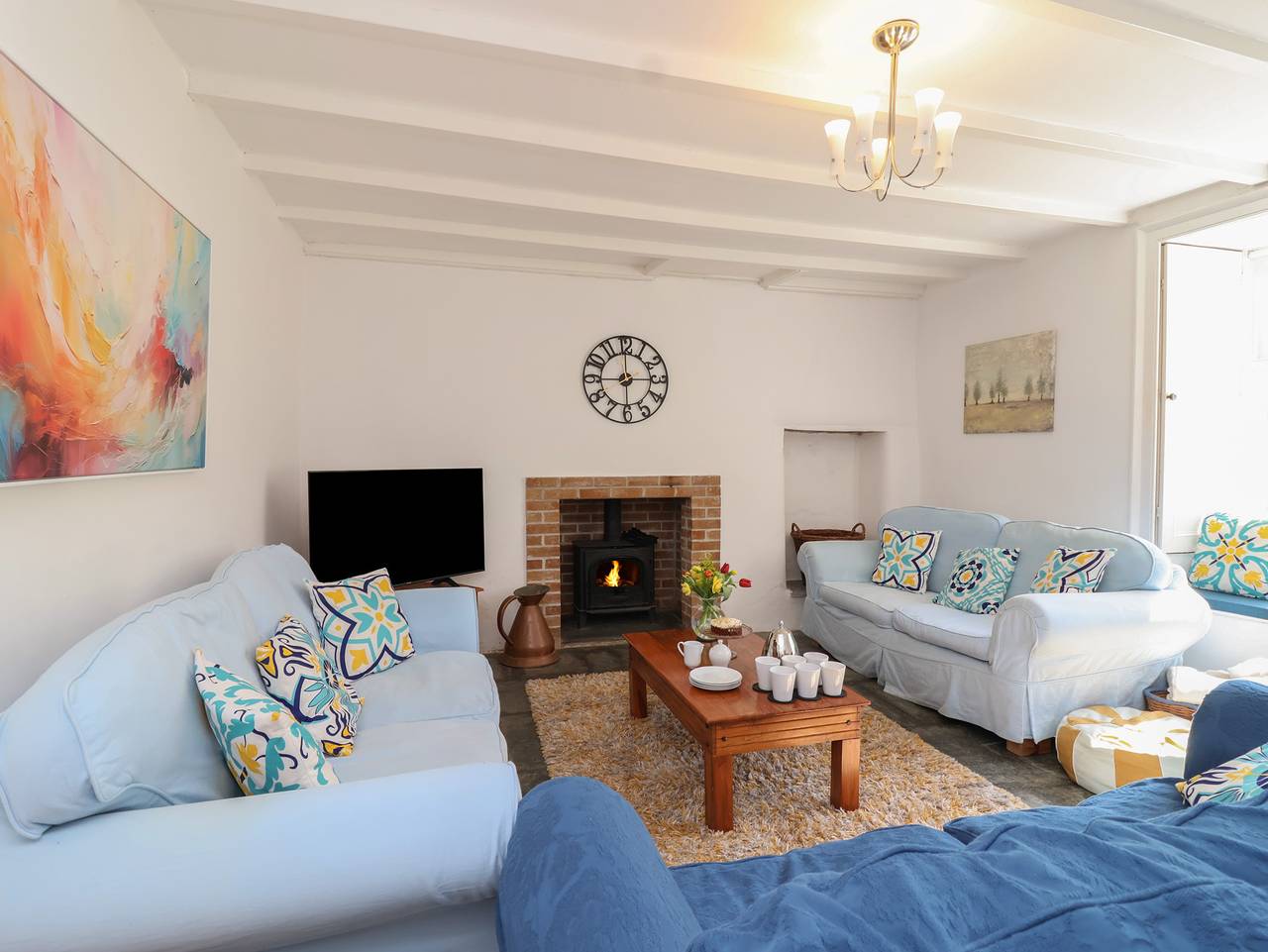 Tregonhawke Farmhouse in Cornwall