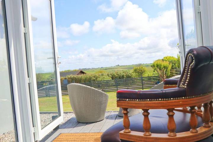 Maison de vacances pour 4 personnes, avec vue et jardin