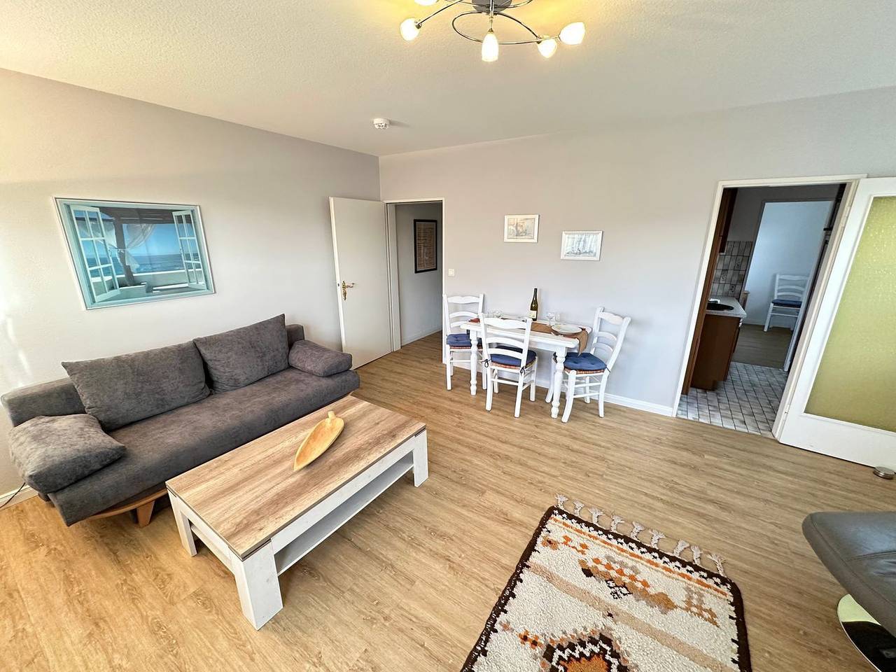 Ganze Wohnung, Modernes Apartment mit Balkon und umfangreicher Ausstattung in Westerland in Westerland, Sylt (Gemeinde)