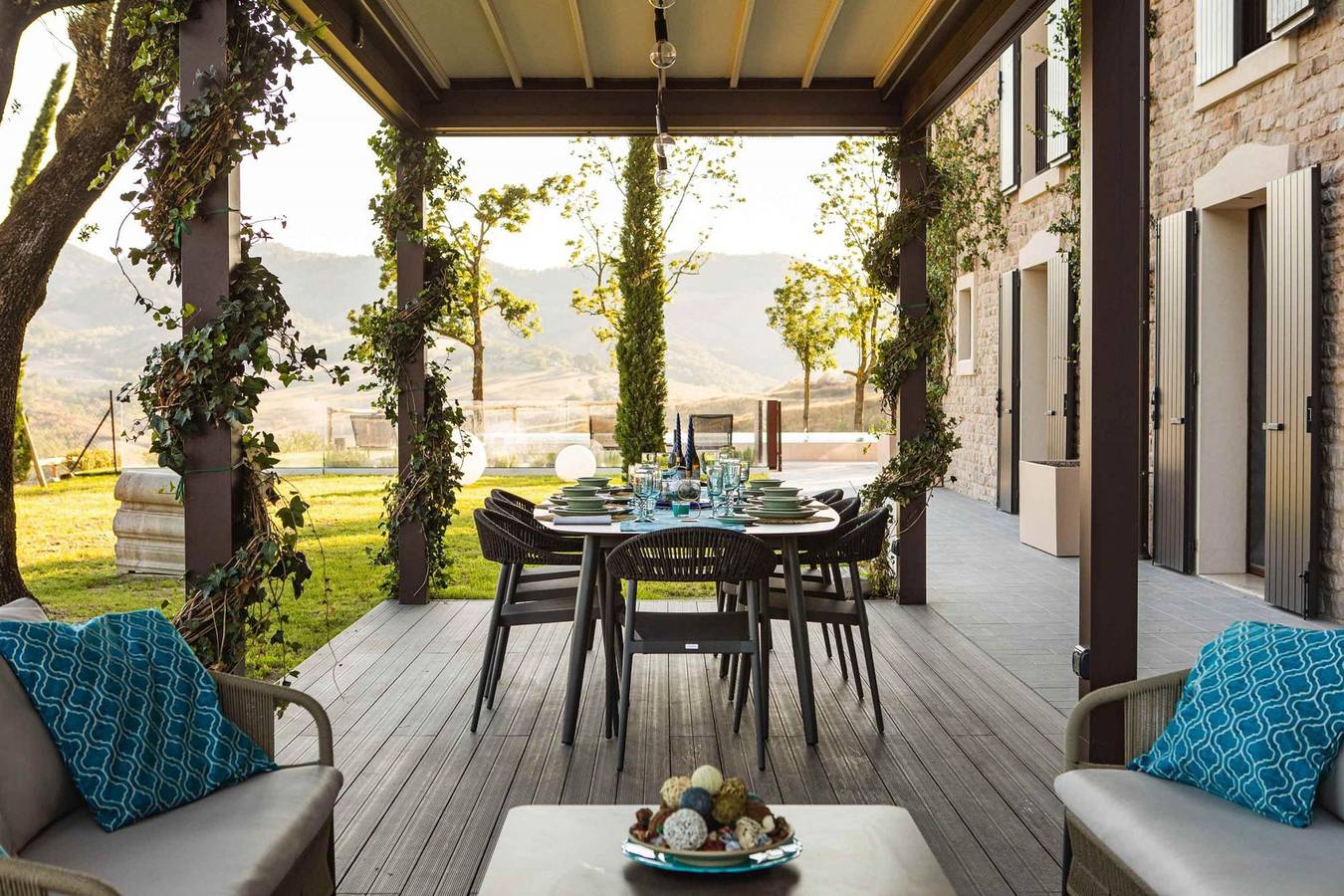 Villa per 12 persone con terrazza in Castel San Pietro Terme, Provincia di Bologna