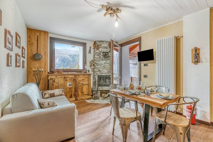 Gîte pour 4 personnes, avec balcon à Oulx - 2