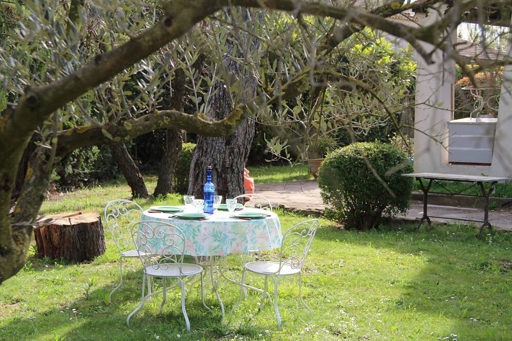 Entire apartment, Charming apartment 2 to 6 people with garden in the heart of Fontvieille Alpill in Fontvieille, Arles region