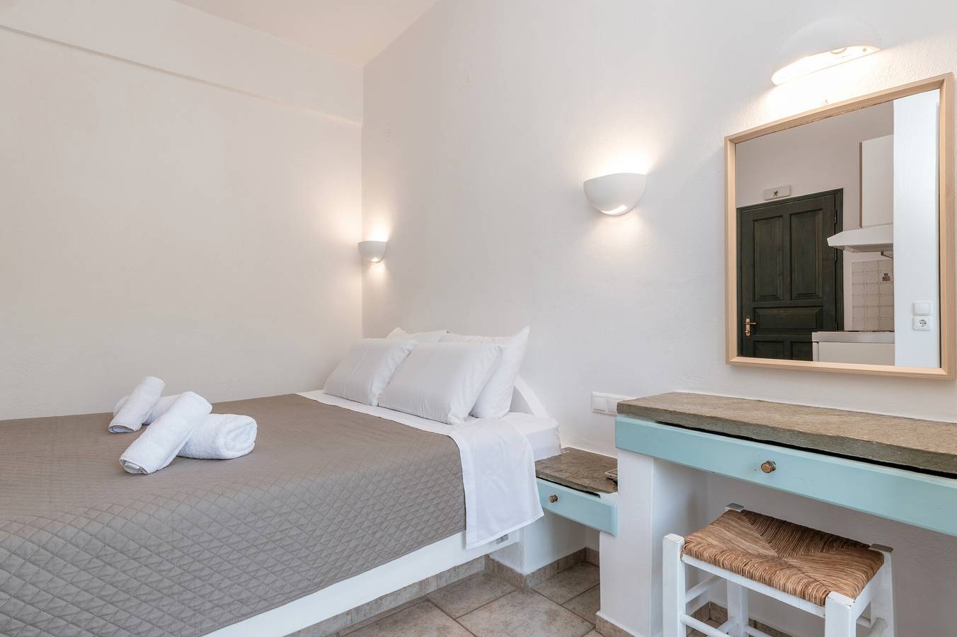 Hel enrumslägenhet, Studio för 2 Personer med balkong in Platis Gialos Sifnos, Kykladerna