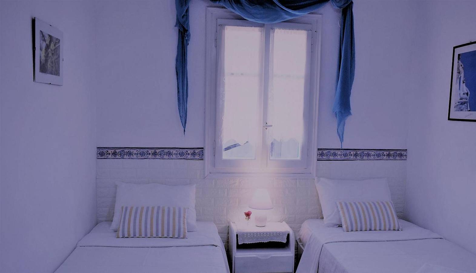 Ganze Wohnung, Zimmer „Room No 6“ mit Meerblick, Wlan und Klimaanlage in Katapola, Amorgos