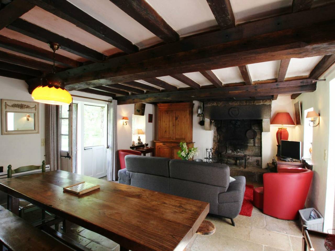 Superbe maison normande avec cheminée et jardin, proche de l'étang - 4 pers, 75m² in Jullouville, Côte de la Déroute