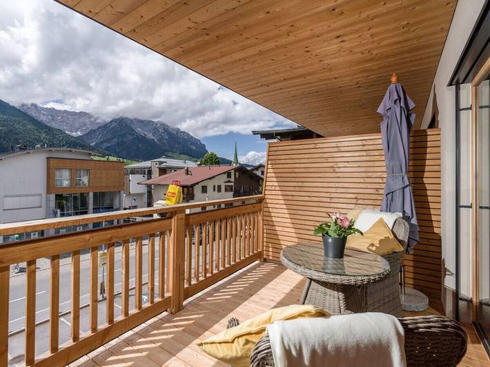 Ferienhaus für 2 Personen, mit Balkon und Pool sowie Sauna am Simssee