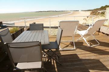 Gîte pour 4 personnes, avec terrasse dans Plage Naturiste Saint-Georges de Didonne