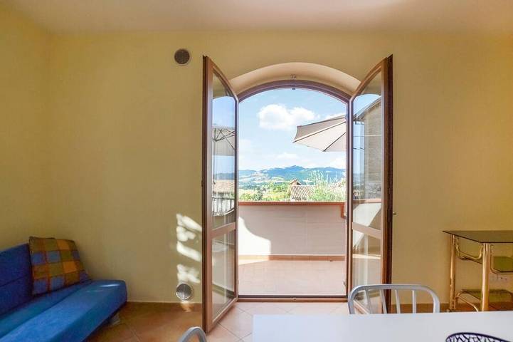 Ganze Wohnung, Gemütliche Wohnung in Gubbio mit WLAN in Gubbio, Umbrien