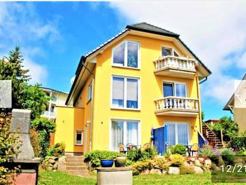 Ferienwohnung für 2 Personen, mit Terrasse und Garten sowie Seeblick, kinderfreundlich in Göhren