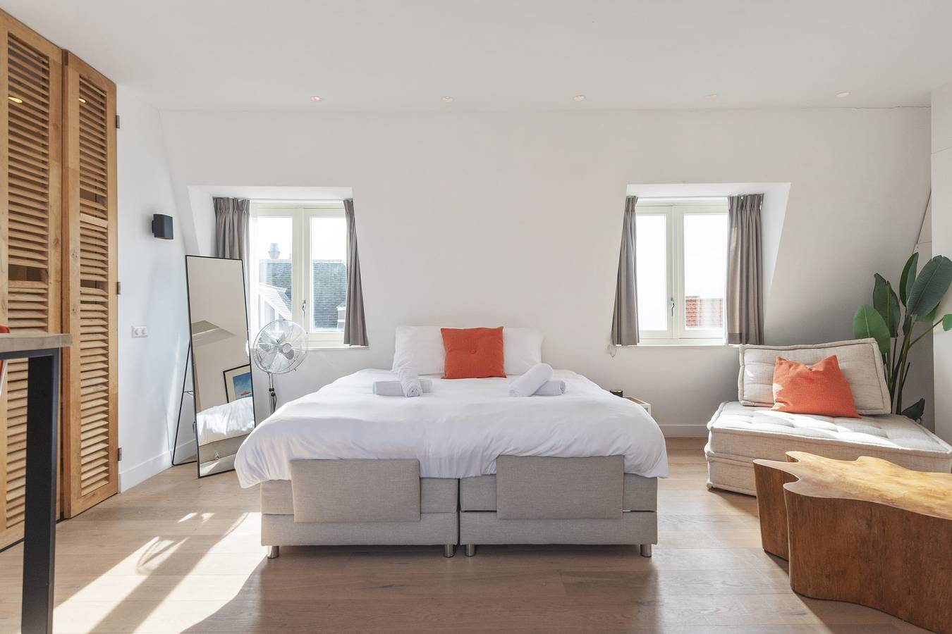 Gehele studio, Studio voor 2 personen met balkon in Zandvoort, Nederlandse Noordzeekust