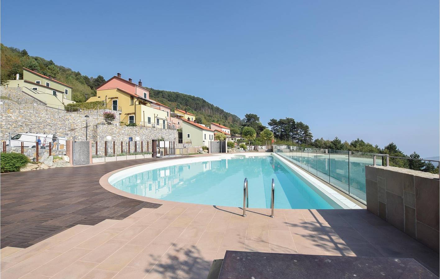 Seaside Apartment: Terrace, Pool & Parking! in Magliolo, Ligurian Alps