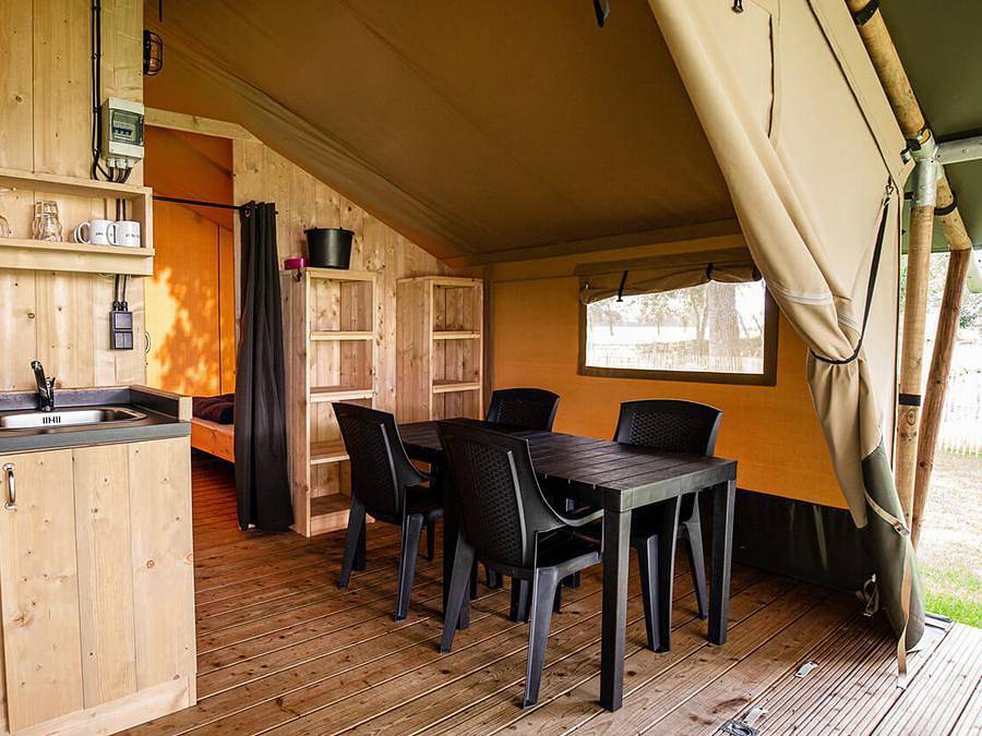 Camping Kempen - Safarizelt 4 personen - Safari-Zelt in Lichtaart, Kasterlee