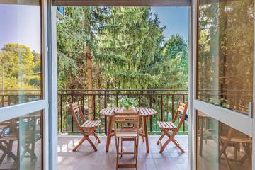 Ferienwohnung für 4 Personen, mit Balkon in Bergamo