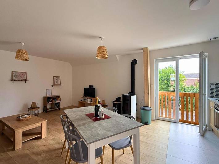Gîte pour 4 personnes, avec Balcon à Fortschwihr