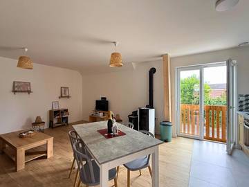 Gîte pour 4 personnes, avec balcon, animaux acceptés à Fortschwihr