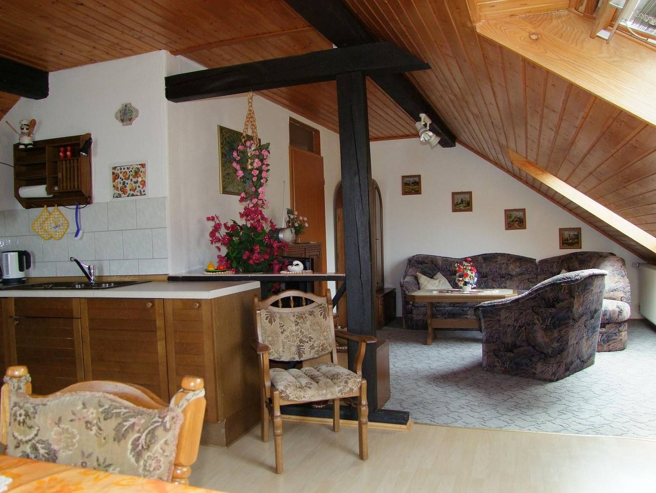 Ganze Ferienwohnung, Ferienwohnungen Haus Rauenstein - Dachgeschoss-Appartement/Fewo, Wc in Überlingen, Region Bodensee-Oberschwaben